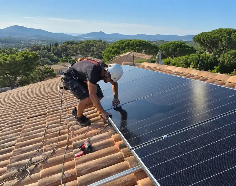 Installateur panneaux solaires Sansa — pose photovoltaïque sur toiture